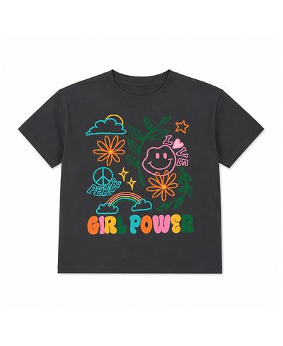 Prince Peter Collection Prince Peter Collection Girls' Girl Power Crew Tee