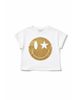 Prince Peter Collection Prince Peter Collection Girls' Happy Face Gold Tee - 1