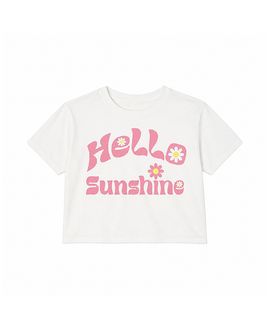 Prince Peter Collection Prince Peter Collection Girls' Hello Sunshine Tee and Crop