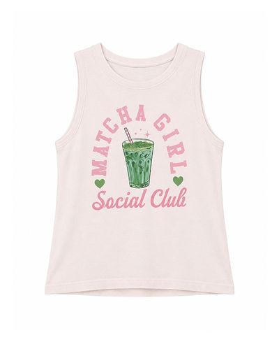 Prince Peter Collection Prince Peter Collection Girls' Matcha Girl Social Club Tank Top