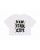 Prince Peter Collection Prince Peter Collection Girls' Ny City Doodle Distressed Crop Top - 1