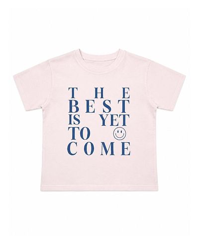 Prince Peter Collection Prince Peter Collection Girls' The Best Is Yet To Come Crew Tee