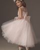 Princess Daliana Pink 3D Floral Bloom Flower Girl Dress - 2