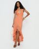 Princess Polly Agata Halter Frill Maxi Dress Orange - 2