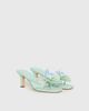 Princess Polly Azira Flower Detail Heels Blue - 2