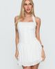 Princess Polly Candy Clouds Halter Playsuit White - 1