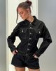 Princess Polly Caresse Cinched Denim Jacket Raw Denim - 2
