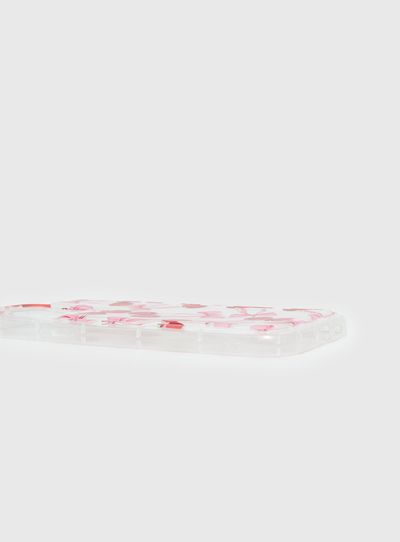 Princess Polly Cherry Pickers iPhone Case Clear / Red