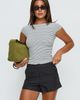 Princess Polly Chivon A Line Tailored Shorts Grey - 2