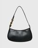 Princess Polly Contradiction Bead Detail Shoulder Bag Black - 1