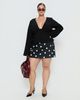 Princess Polly Curve Serefina Long Sleeve Top Black Curve - 1