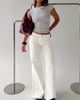 Princess Polly Darla Low Rise Straight Leg Jean White - 2