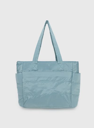Princess Polly Delicacy Puff Tote Bag Blue