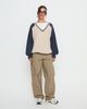 Princess Polly Ellyn Baggy Cargo Pants Khaki - 1