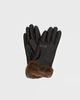 Princess Polly Elowynn Faux Leather Gloves Brown - 1
