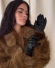Princess Polly Elowynn Faux Leather Gloves Brown - 2