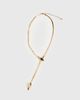 Princess Polly Emilea Y Necklace Gold - 1