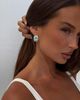 Princess Polly Endellion Hoop Earrings Silver / Turqouise - 2