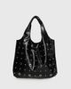 Princess Polly Find Your Love Eyelet Detail Shoulder Bag Black - 1