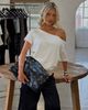 Princess Polly Find Your Love Eyelet Detail Shoulder Bag Black - 2