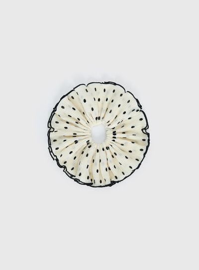 Princess Polly Greatest Gift Scrunchie White Polka Dot