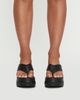 Princess Polly Katya Platform Heels Black - 1