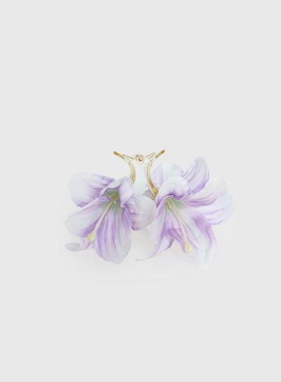 Princess Polly Kenedi Floral Claw Clip Purple
