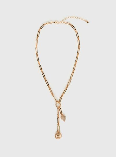 Princess Polly Kyrella Y Necklace Gold