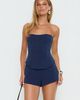 Princess Polly Louisah Corset Playsuit Navy - 1