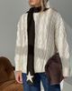Princess Polly Lower Impact Abelia Star Graphic Scarf Brown / Cream - 2