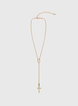 Princess Polly Lower Impact Arienne Y Necklace Gold