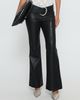 Princess Polly Lower Impact Azria Faux Leather Pants Black - 1