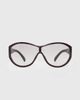 Princess Polly Lower Impact Better Now Sunglasses Maroon - 1