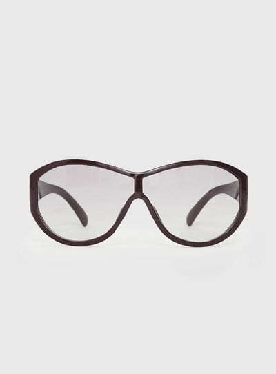 Princess Polly Lower Impact Better Now Sunglasses Maroon