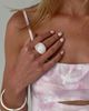 Princess Polly Lower Impact Britley Resin Ring Clear - 2