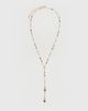 Princess Polly Lower Impact Chappell Y Necklace Gold - 1