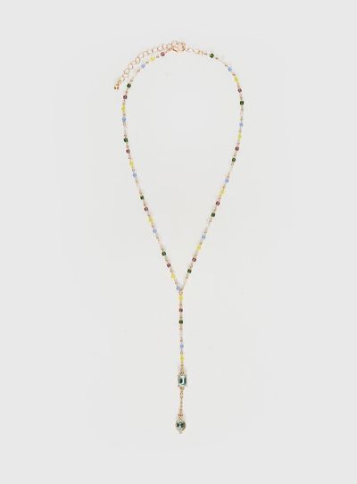 Princess Polly Lower Impact Chappell Y Necklace Gold