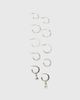 Princess Polly Lower Impact Delfine Earring Pack Silver - 1
