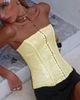 Princess Polly Lower Impact Diena Sequin Corset Top Yellow - 2