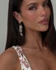 Princess Polly Lower Impact Elizabette Shell Earrings White - 2