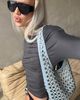 Princess Polly Lower Impact In The Crowd Shoulder Bag Blue / Silver - 2