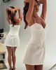 Princess Polly Lower Impact Julisa Corset Mini Dress White - 2