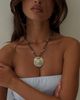 Princess Polly Lower Impact Light Of Day Pendant Necklace Green - 2