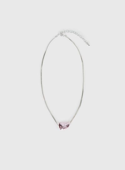 Princess Polly Lower Impact Living Large Pendant Necklace Pink