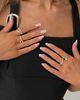 Princess Polly Lower Impact Magnetism Ring Pack Silver - 2