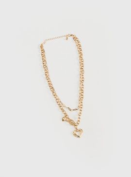 Princess Polly Lower Impact Mirabellah Necklace Pack Gold