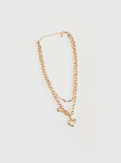 Princess Polly Lower Impact Mirabellah Necklace Pack Gold