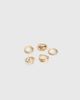 Princess Polly Lower Impact Montserrat Ring Pack Gold - 1