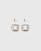 Princess Polly Lower Impact Naples Statement Earrings Silver - 1