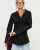 Princess Polly Lower Impact Nitsa Long Sleeve Shirt Black - 1